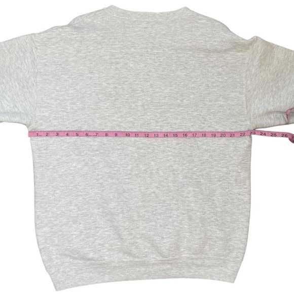 Vintage Y2k Lee Gray Crewneck Sweatshirt with Puppies Labrador Retriever - Picture 6 of 7